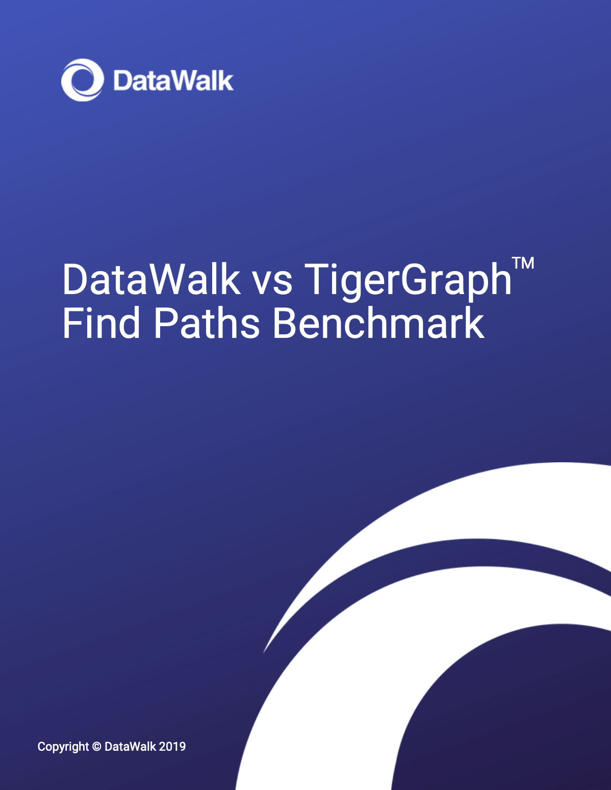 DataWalk vs TigerGraph Find Paths Benchmark