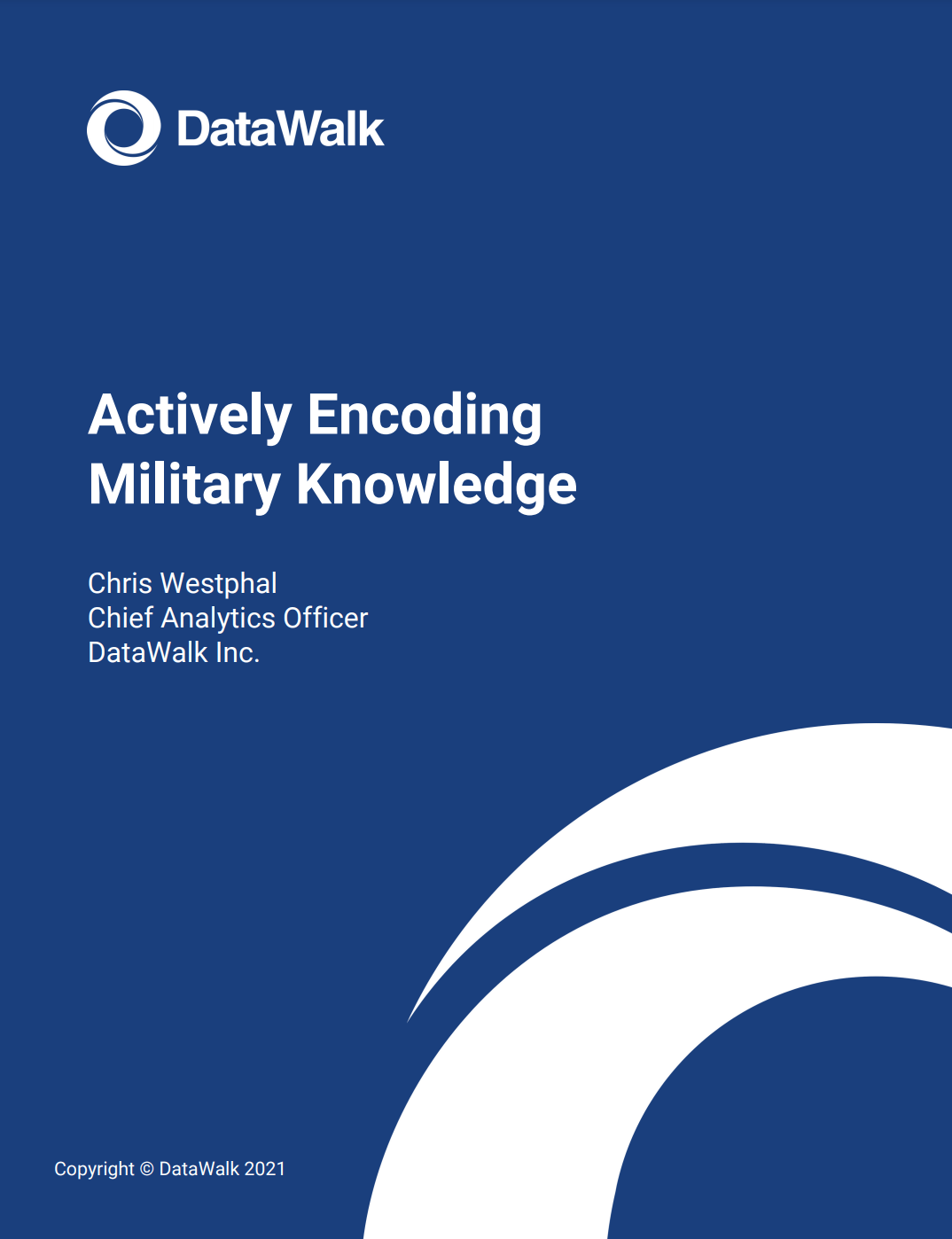 Actively Encoding Military Knowledge