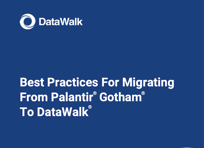 Palantir Alternative Datawalk