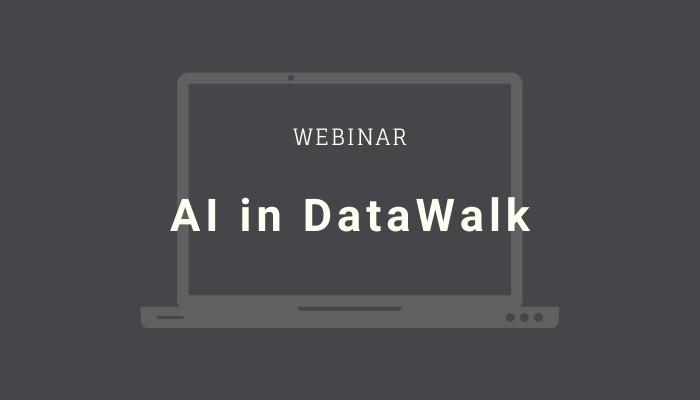 AI in DataWalk